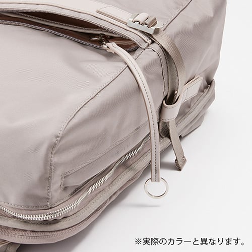 W&.Day/Night リッカ スクエアリュック スモーキーピンク