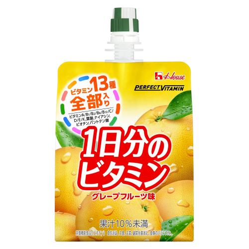 1日分のビタミンゼリーグレープフルーツ味