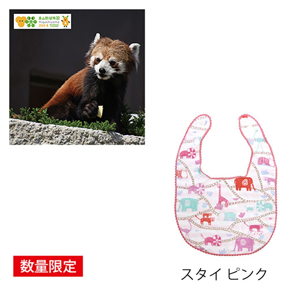 東山動植物園年間パスポート グッズ付き スタイ ピンク