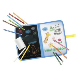 お水で消せる色鉛筆おえかきバッグセット