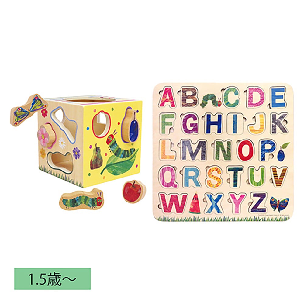 かたちあわせキューブ＆アルファベットパズル