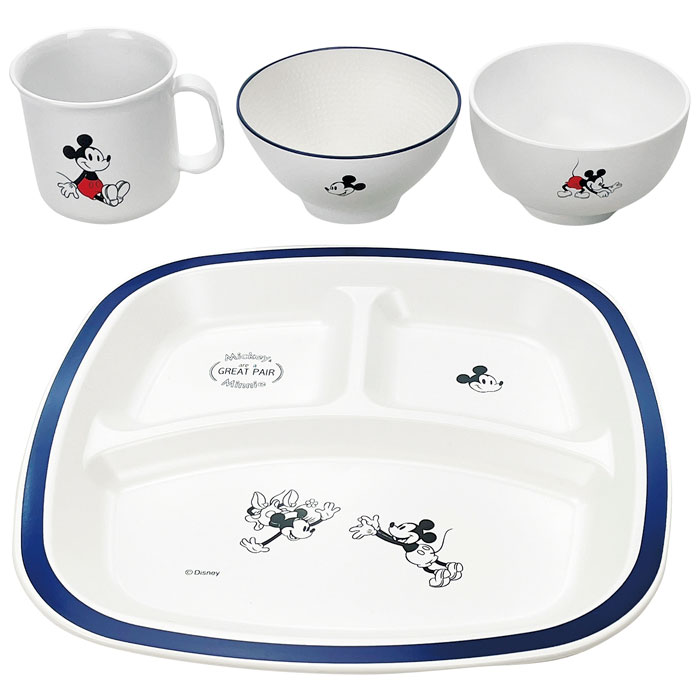 子供食器4点セット ミッキー