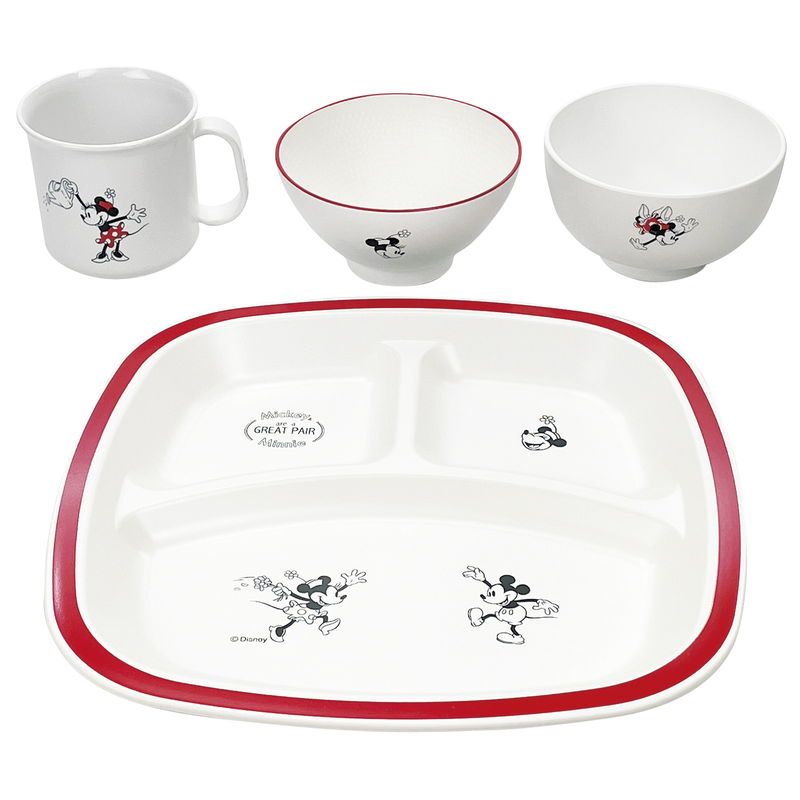 子供食器4点セット ミニー
