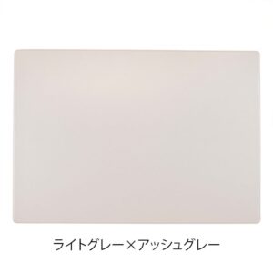 フロアクッションマット ライトグレー×アッシュグレー