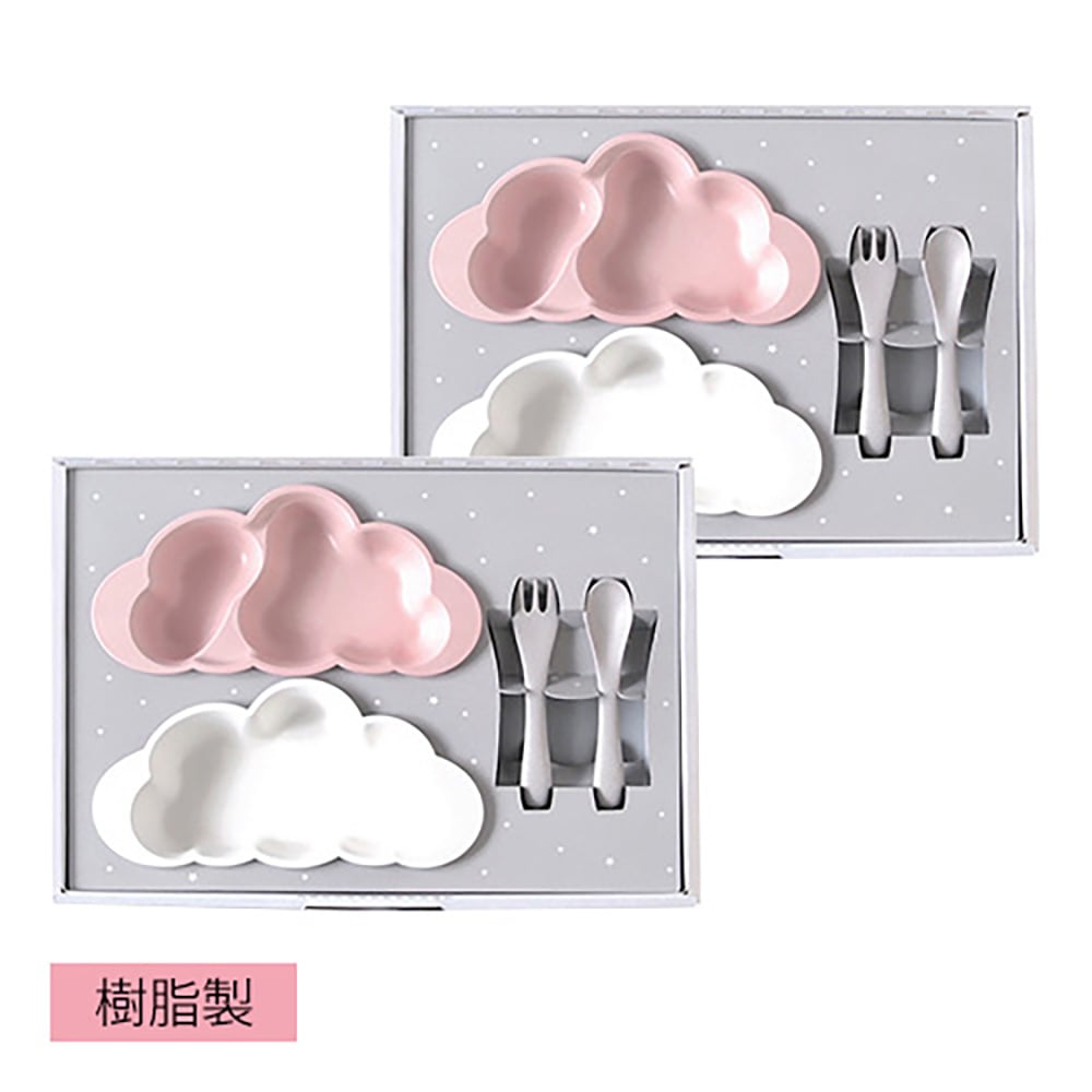 多胎児用プレートセット ピンク&ピンク
