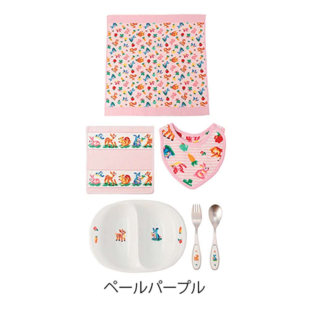 ティップトップフォレスト ベビーギフトセット ペールパープル
